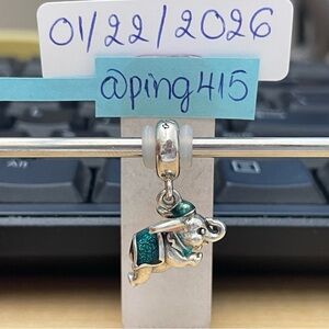 Pandora Disney Parks Flying Dumbo dangle charm